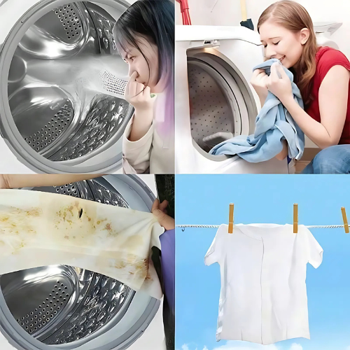 WashClean x12|Pastillas limpiadoras para lavadora + Elimina el mal olor y bacterias desde la raíz – Oferta 2x1 HOY