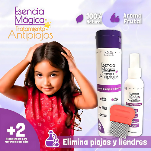 EsenMagic| Piojos fuera, niños felices 🧴😃