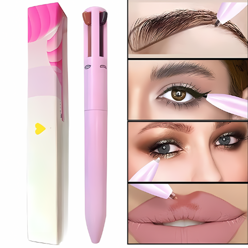 Lápiz 4 en 1 MultiMakeup| Define, rellena, resalta e ilumina tu belleza natural 🖊💕