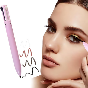 Lápiz 4 en 1 MultiMakeup| Define, rellena, resalta e ilumina tu belleza natural 🖊💕