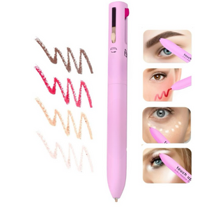 Lápiz 4 en 1 MultiMakeup| Define, rellena, resalta e ilumina tu belleza natural 🖊💕