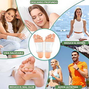 Parches Detox Kinoki| Limpia tu cuerpo naturalmente mientras duermes 🤩😴🦶🌿 🤩