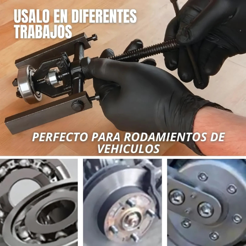 PowerFix | Extrae rodamientos fácil y rápido sin dañar la pieza