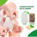Parches Detox Kinoki| Limpia tu cuerpo naturalmente mientras duermes 🤩😴🦶🌿 🤩