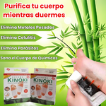 Parches Detox Kinoki| Limpia tu cuerpo naturalmente mientras duermes 🤩😴🦶🌿 🤩