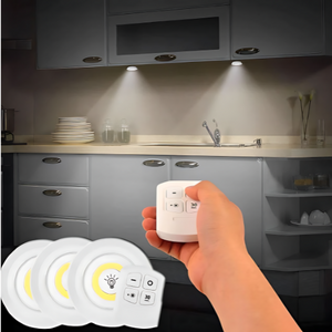 Set 3 Luces a Control Remoto LumiCasa | Ilumina tu hogar sin complicaciones 💡🏠