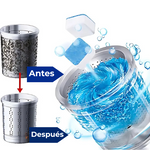 WashClean x12|Pastillas limpiadoras para lavadora + Elimina el mal olor y bacterias desde la raíz – Oferta 2x1 HOY