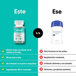 DEOSClean| Cápsulas que neutralizan el mal olor desde la raíz – 2x1 HOY + Frescura continua todo el día