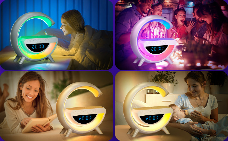 Lámpara 5 en 1 LuzDreams | Transforma tus noches de sueño para siempre 😴