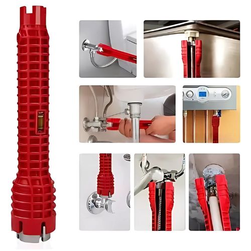 🔧 PowerGrip 8 en 1™ | Llave multifuncional para grifería y más + Ahorra espacio y esfuerzo – HOY 35% de descuento + Envío GRATIS