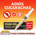 🛍️ Combo ChakGel| Elimina cucarachas desde la raíz sin olores ni químicos agresivos Llévate 2 y paga 1