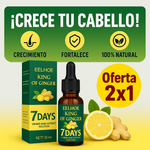 💥Tónico Capilar KingGinger| Nutre, fortalece y estimula el crecimiento capilar – Resultados en solo 1 semana + Envío gratis