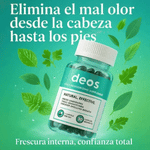DEOSClean| Cápsulas que neutralizan el mal olor desde la raíz – 2x1 HOY + Frescura continua todo el día