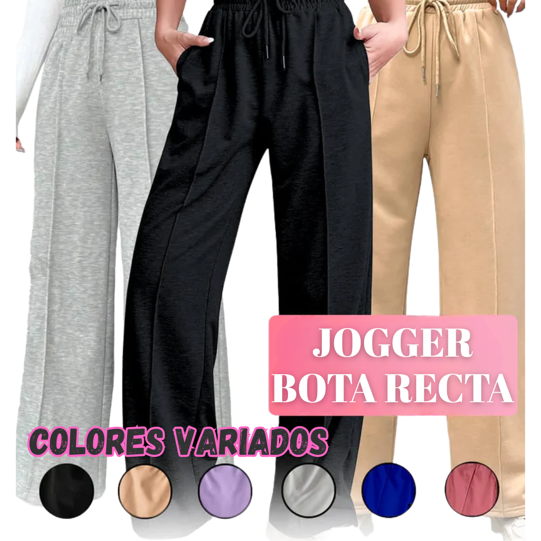MíaCurve| Jogger bota recta – Se adapta a ti y realza tu figura – PAGA 2 Y LLEVA 3 + 50% DESCTO