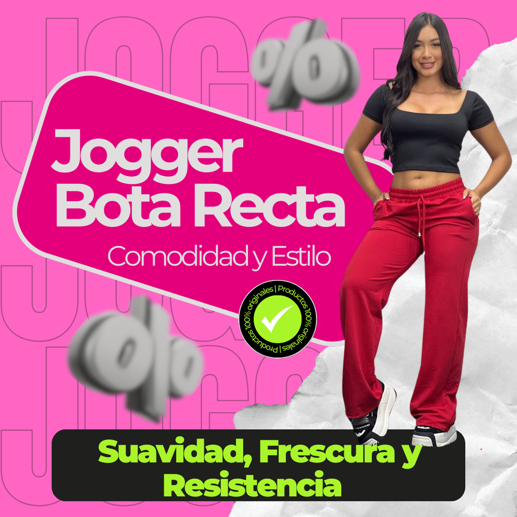 MíaCurve| Jogger bota recta – Se adapta a ti y realza tu figura – PAGA 2 Y LLEVA 3 + 50% DESCTO
