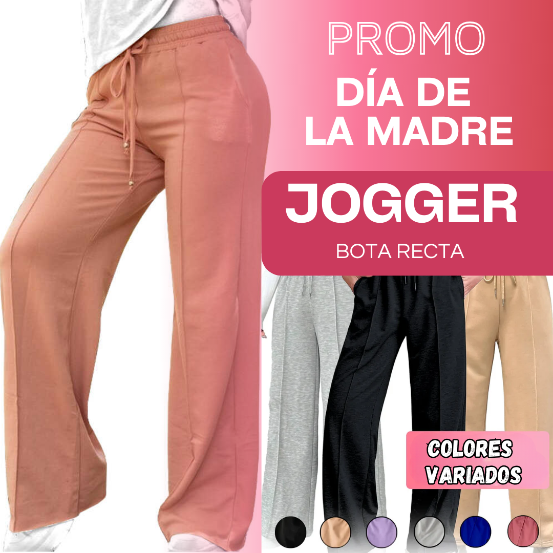 MíaCurve| Jogger bota recta – Se adapta a ti y realza tu figura – PAGA 2 Y LLEVA 3 + 50% DESCTO