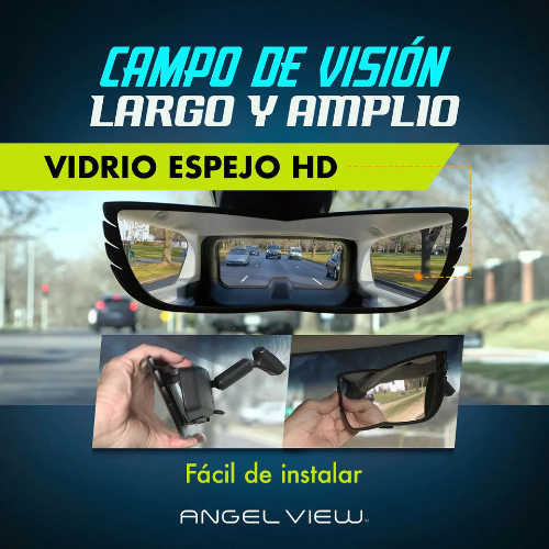 AngelView| Retrovisor Angular para mejor visibilidad y más seguridad al volante