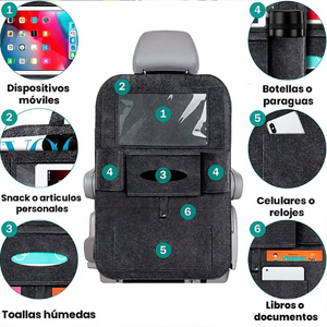 KidTravel| Auto limpio y ordenado, padres y niños felices