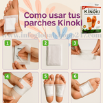 KINOKI| Parches nocturnos que expulsan toxinas y potencian tu energía + Guía Jugos Detox
