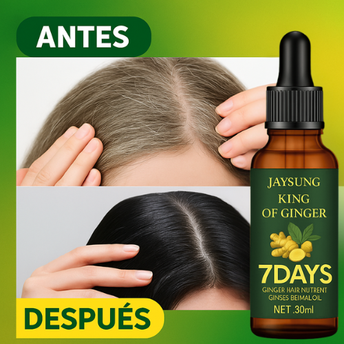 💥Tónico Capilar KingGinger| Nutre, fortalece y estimula el crecimiento capilar – Resultados en solo 1 semana + Envío gratis