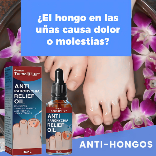 Pack 2x1 ReliefOil® | Aceite Natural para  para Cutículas Infectadas y Uñas Dañadas - Fortalece Uñas + Hidrata Cutículas + ENVÍO GRATIS