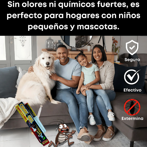 🛍️ Combo ChakGel| Elimina cucarachas desde la raíz sin olores ni químicos agresivos Llévate 2 y paga 1