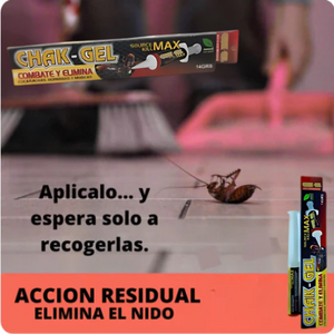 🛍️ Combo ChakGel| Elimina cucarachas desde la raíz sin olores ni químicos agresivos Llévate 2 y paga 1