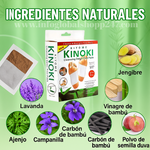 Combos KINOKI| Parches Detox para pies – Reduce fatiga, mejora el descanso y limpia toxinas + REGALO