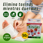 Combos KINOKI| Parches Detox para pies – Reduce fatiga, mejora el descanso y limpia toxinas + REGALO