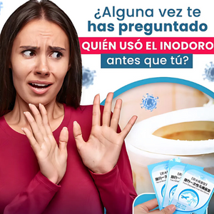 Promo 2x1 InodorClean| Funda higiénica desechable para inodoros + Protección instantánea en baños públicos