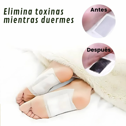 KINOKI| Parches nocturnos que expulsan toxinas y potencian tu energía + Guía Jugos Detox