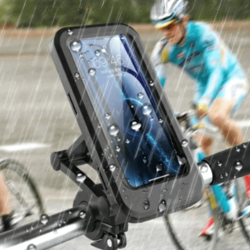 SafeView 360| Soporte giratorio para moto y bici + Uso táctil incluso con lluvia Solo HOY 2x1 +Envío Gratis