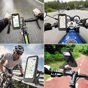 SafeView 360| Soporte giratorio para moto y bici + Uso táctil incluso con lluvia Solo HOY 2x1 +Envío Gratis