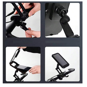 SafeView 360| Soporte giratorio para moto y bici + Uso táctil incluso con lluvia Solo HOY 2x1 +Envío Gratis