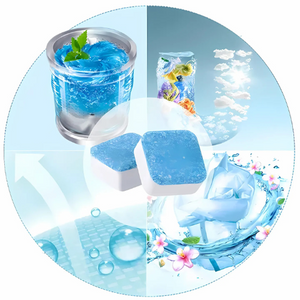 WashClean x12|Pastillas limpiadoras para lavadora + Elimina el mal olor y bacterias desde la raíz – Oferta 2x1 HOY