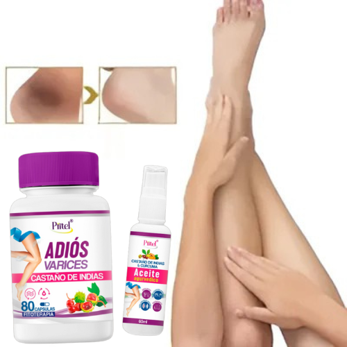 💊🧬Tratamiento AdiósVárices™ |Cápsulas naturales para mejorar circulación y reducir várices – Incluye aceite ayurvédico GRATIS para potenciar el alivio