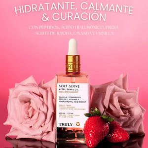 Truly |Aceite íntimo post depilación para aclarar y suavizar – Resultados visibles desde la 1.ª semana + Hidratación profunda