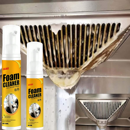 FoamCleaner| Limpiador Espuma multiusos que elimina grasa y manchas al instante – 3x2 + SOLO POR HOY