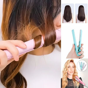 AliRizPro| Mini Plancha rizadora y alisadora sin dañar el cabello. Promoción 2x1