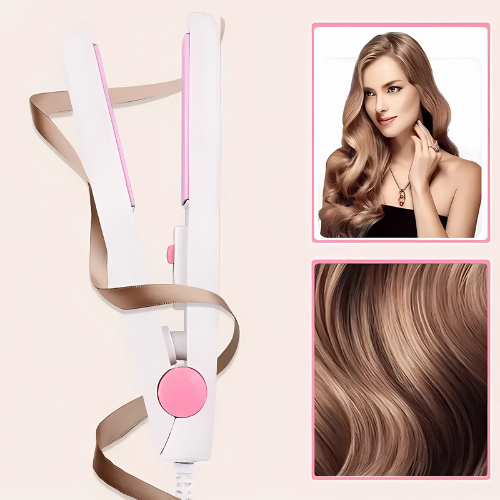 AliRizPro| Mini Plancha rizadora y alisadora sin dañar el cabello. Promoción 2x1