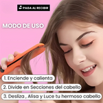 AliRizPro| Mini Plancha rizadora y alisadora sin dañar el cabello. Promoción 2x1