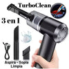 TurboClean® 3 en 1|Mini Aspiradora, Sopladora y Limpieza al Instante - 30% de descuento Hoy + Envío GRATIS