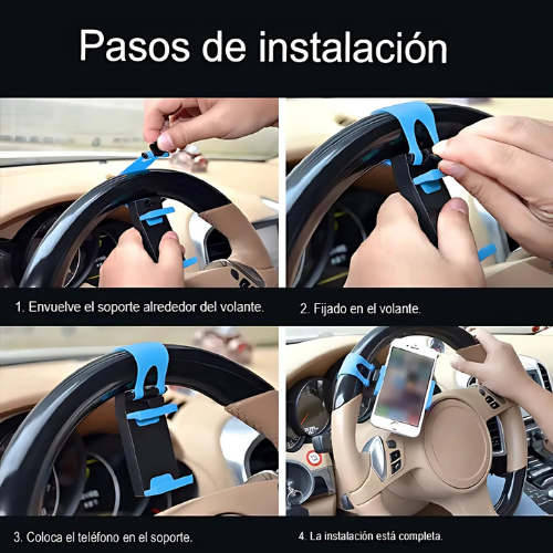 DriveSecureSoport| Soporte de celular para conducir seguro y con confianza