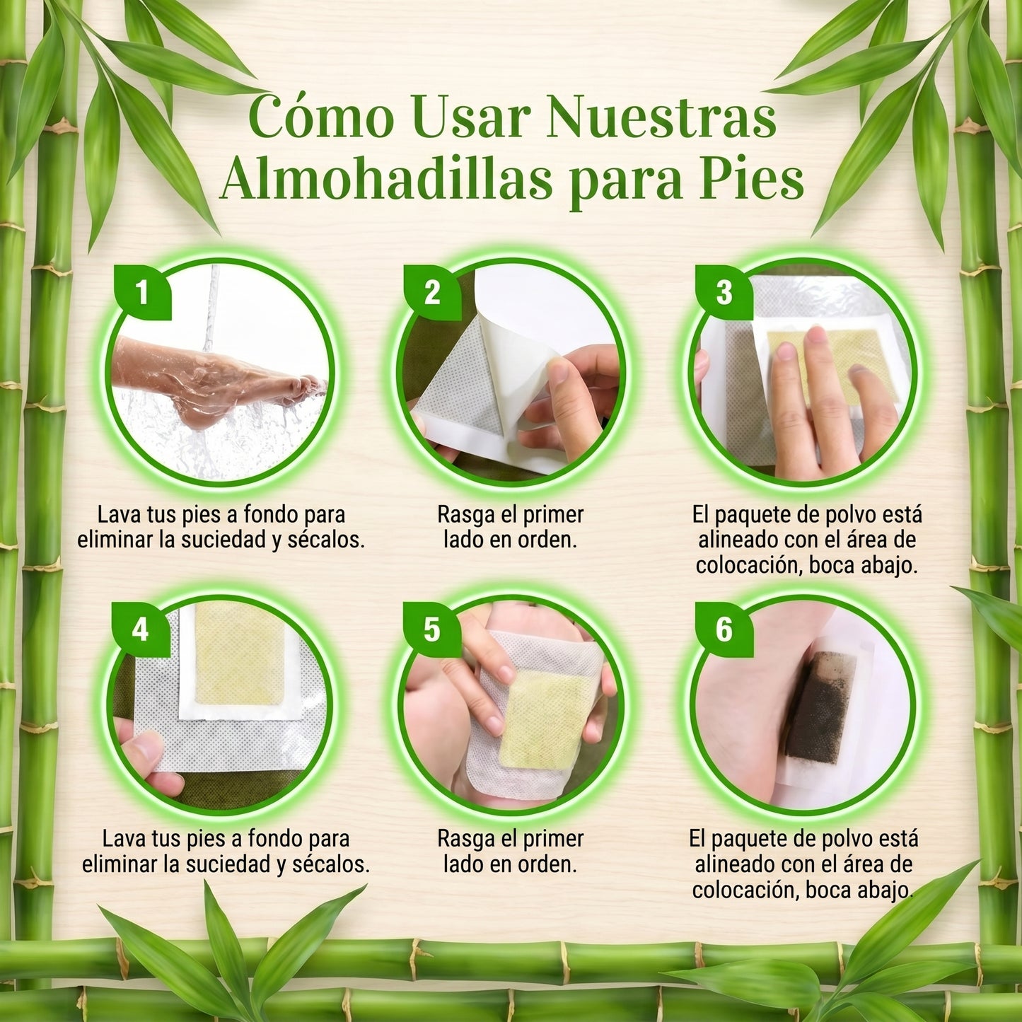 Parches Detox Kinoki| Limpia tu cuerpo naturalmente mientras duermes 😴🦶🌿
