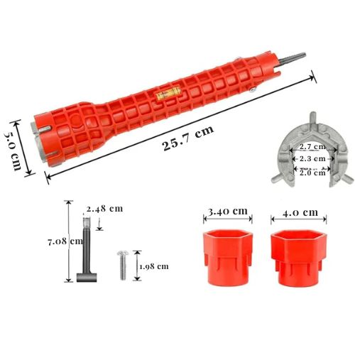 🔧 PowerGrip 8 en 1™ | Llave multifuncional para grifería y más + Ahorra espacio y esfuerzo – HOY 35% de descuento + Envío GRATIS