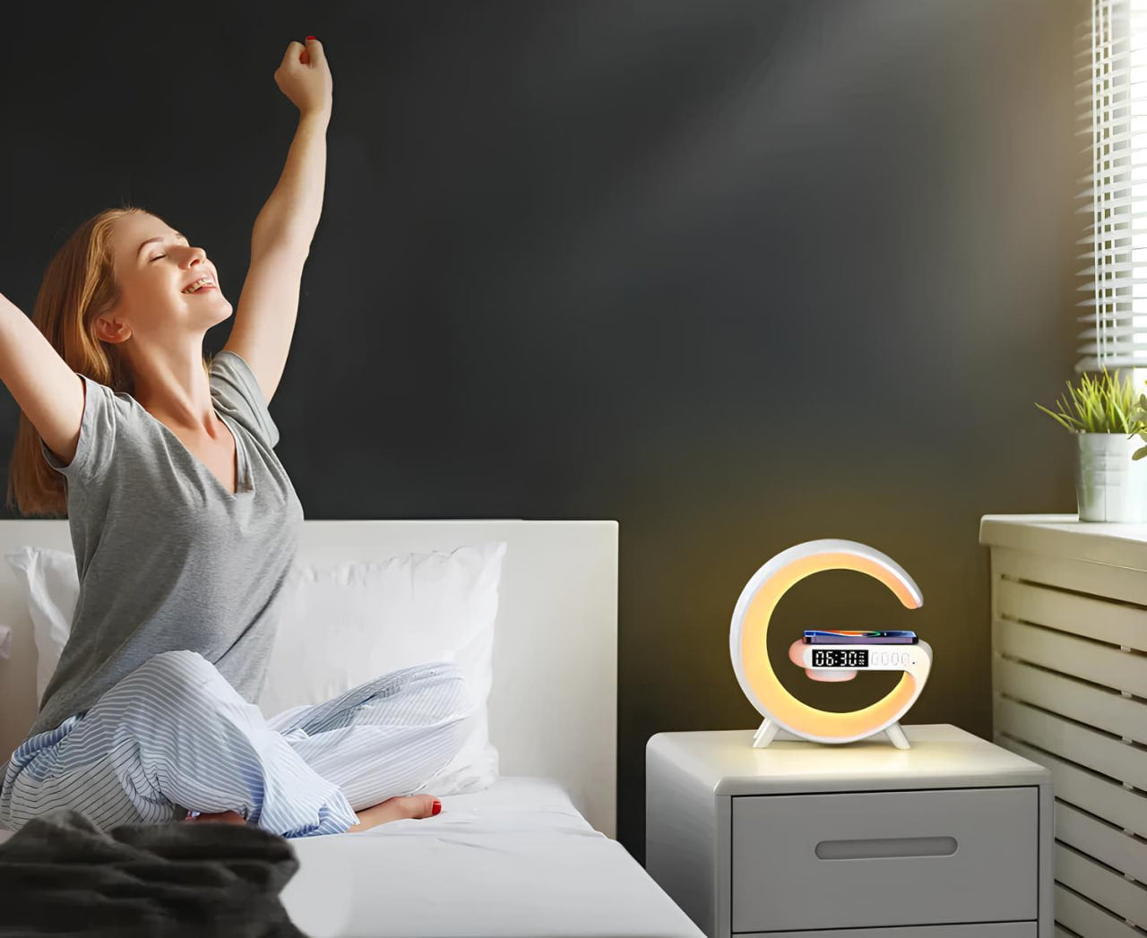 Lámpara 5 en 1 LuzDreams | Transforma tus noches de sueño para siempre 😴
